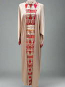 Beige Two-Piece Abaya