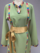 Manajel Dress - Sage Green