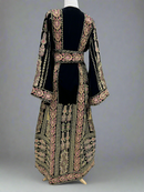 Malka Velvet Thobe - Black