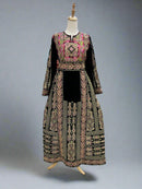 Malka Velvet Thobe - Black