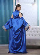 Blue Two-Piece Abaya