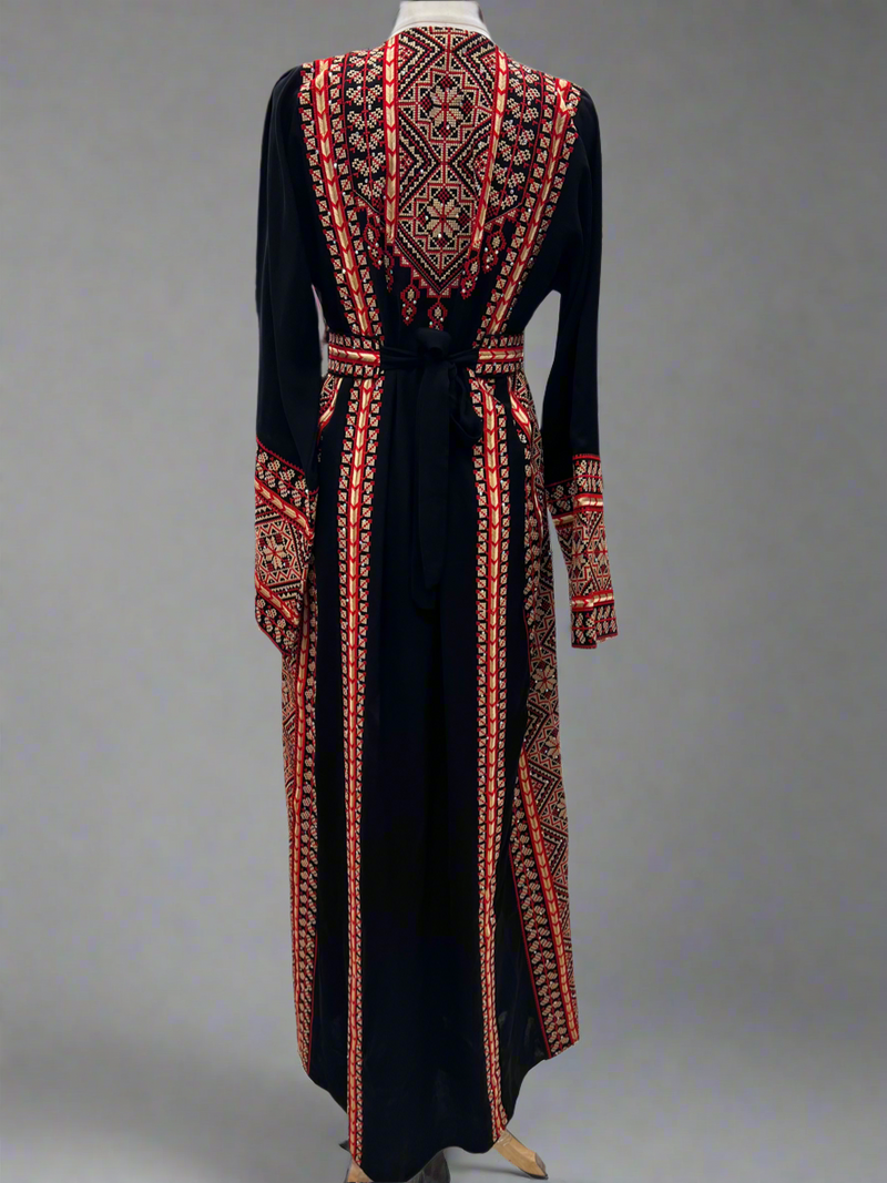 Black Thobe - Red Manajel