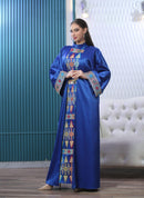 Blue Two-Piece Abaya