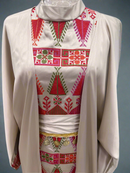 Beige Two-Piece Abaya