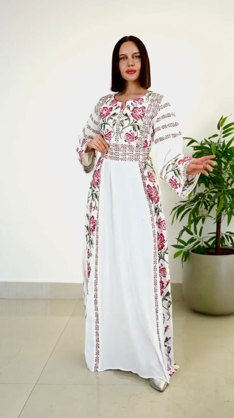 Al Jouri Thobe - White