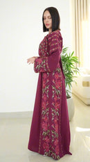 Al Jouri Thobe - Burgundy