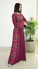 Al Jouri Thobe - Burgundy