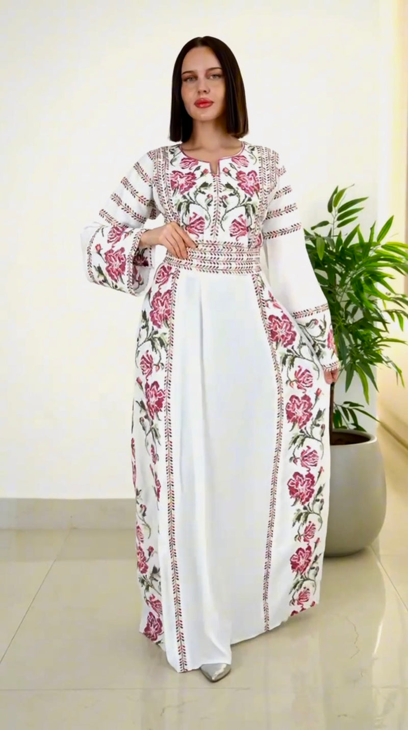 Al Jouri Thobe - White