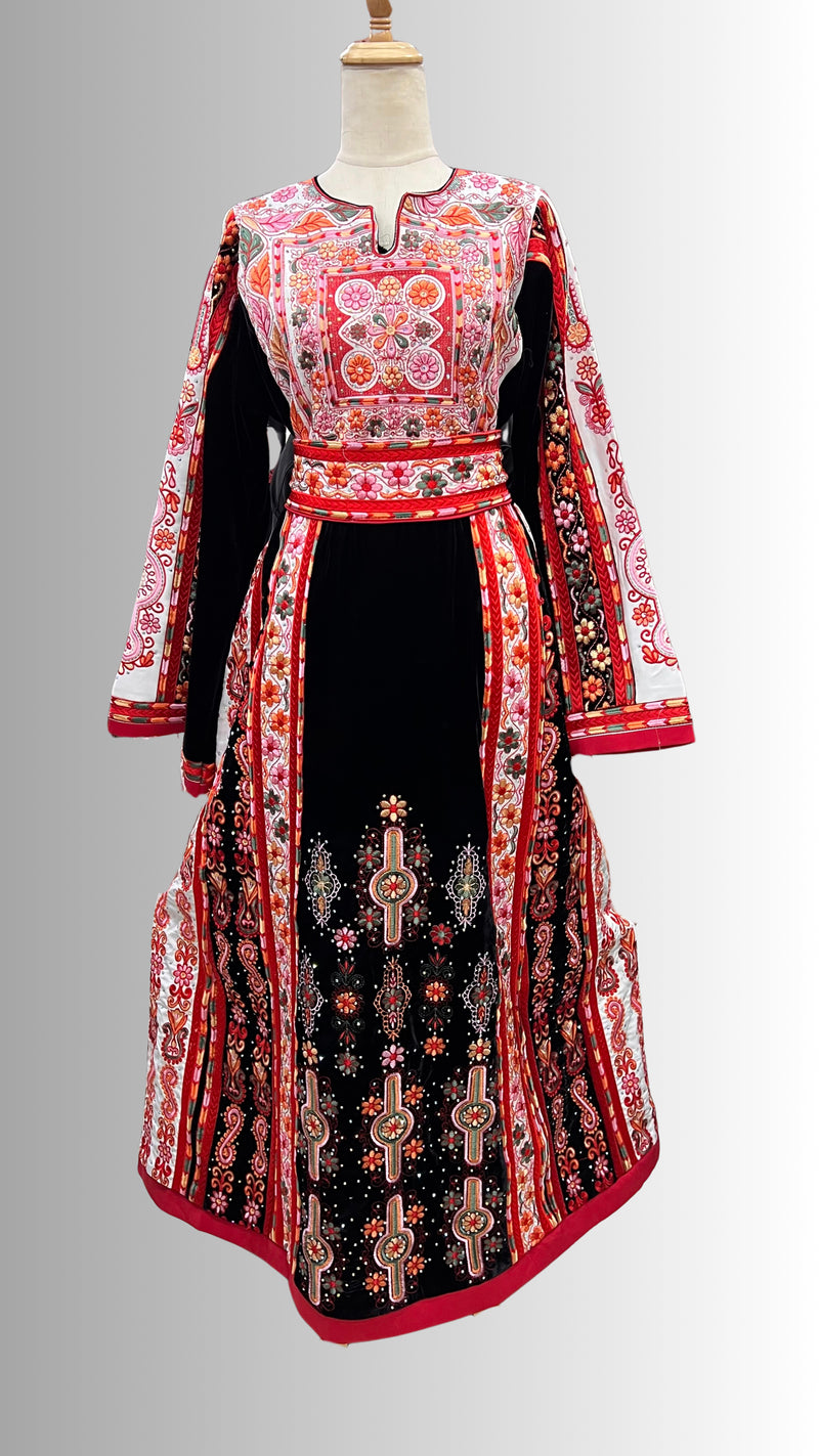 Ramallah Velvet Thobe