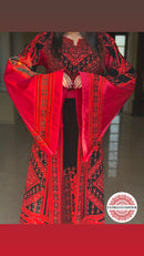 Thobe Sittee - Black & Red