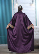 Purple Two-Piece Abaya