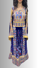 Radan Velvet Thobe – Blue