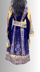 Radan Velvet Thobe – Blue