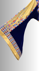 Radan Velvet Thobe – Blue