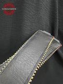 Bag Strap with Gold Embroidery