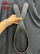 Bag Strap with Gold Embroidery