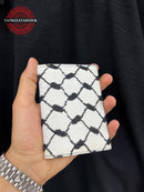 Men’s Wallet – Palestinian Keffiyeh Design