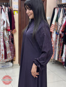 Soft Purple Abaya