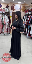 Soft Black Abaya