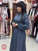 Soft Blue Abaya