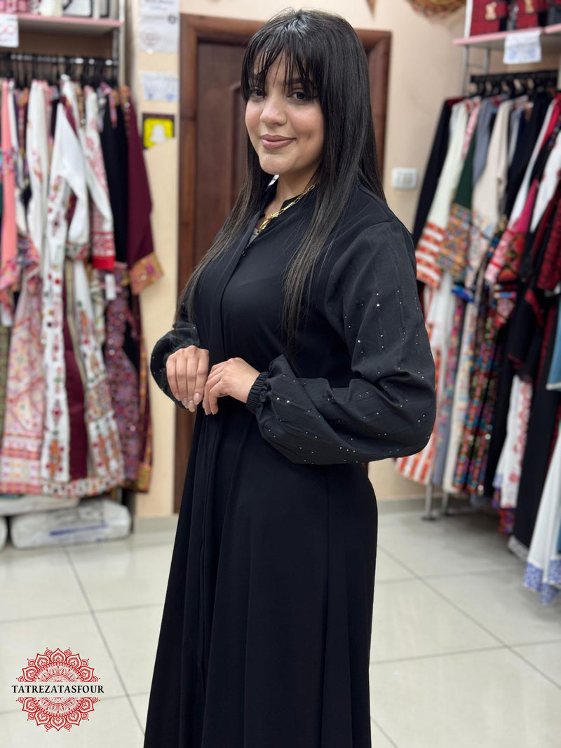 Soft Black Abaya