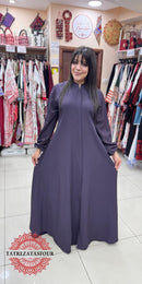 Soft Purple Abaya