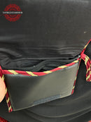 Silwad Stitch – Handmade Red Embroidered Leather Bag