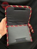 Silwad Stitch – Handmade Red Embroidered Leather Bag