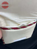 Akka Stitch – Handmade Red Embroidered Leather Bag