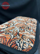 Hebron Stitch – Handmade Brown Embroidered Leather Bag