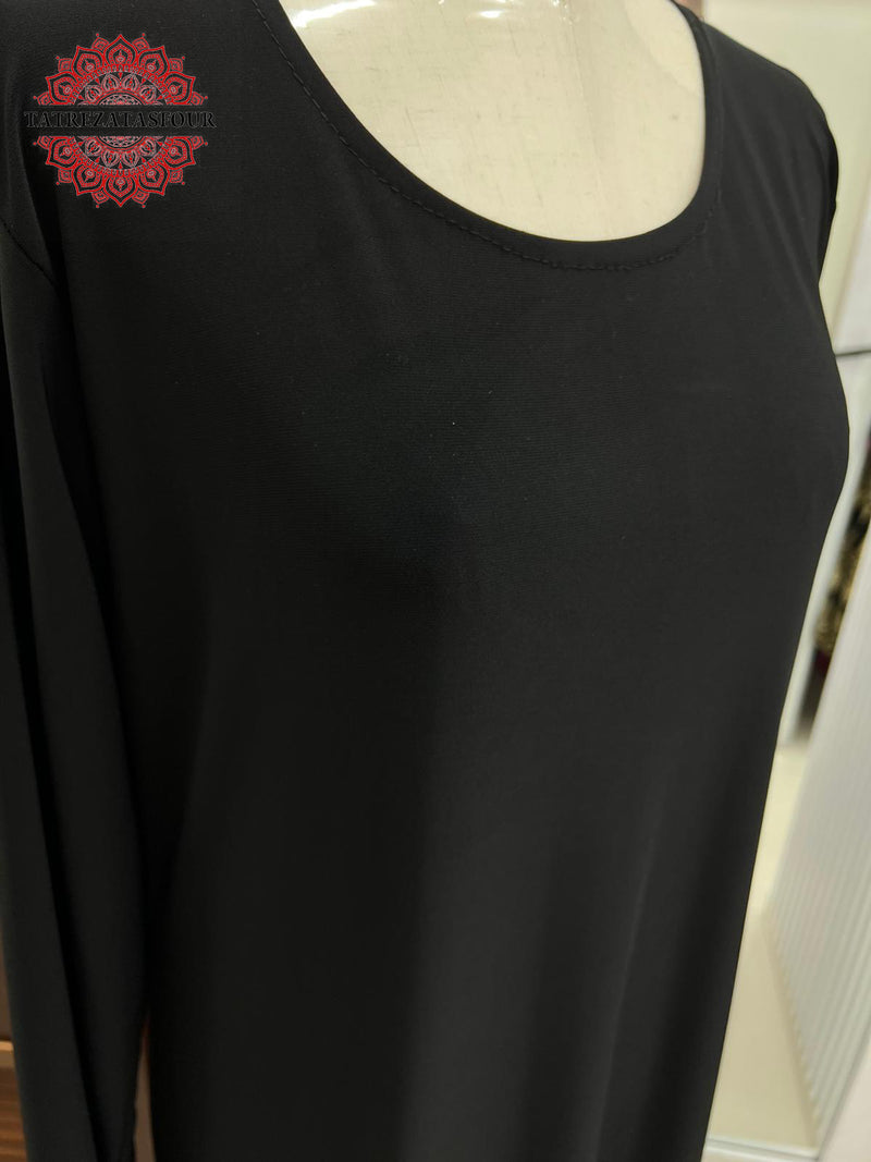 Soft Black Lycra Fabric